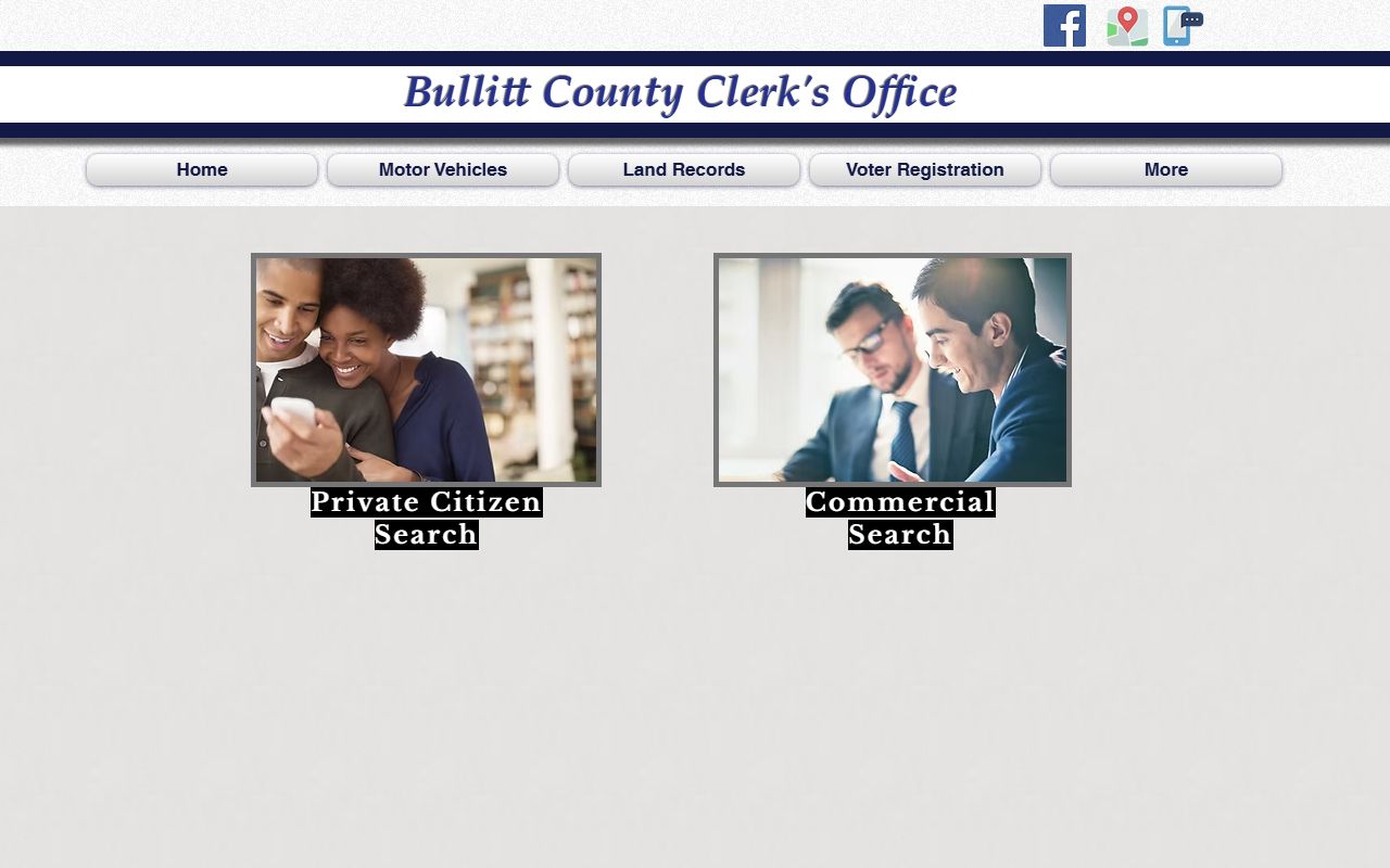 Bullitt County County Clerk records online record search