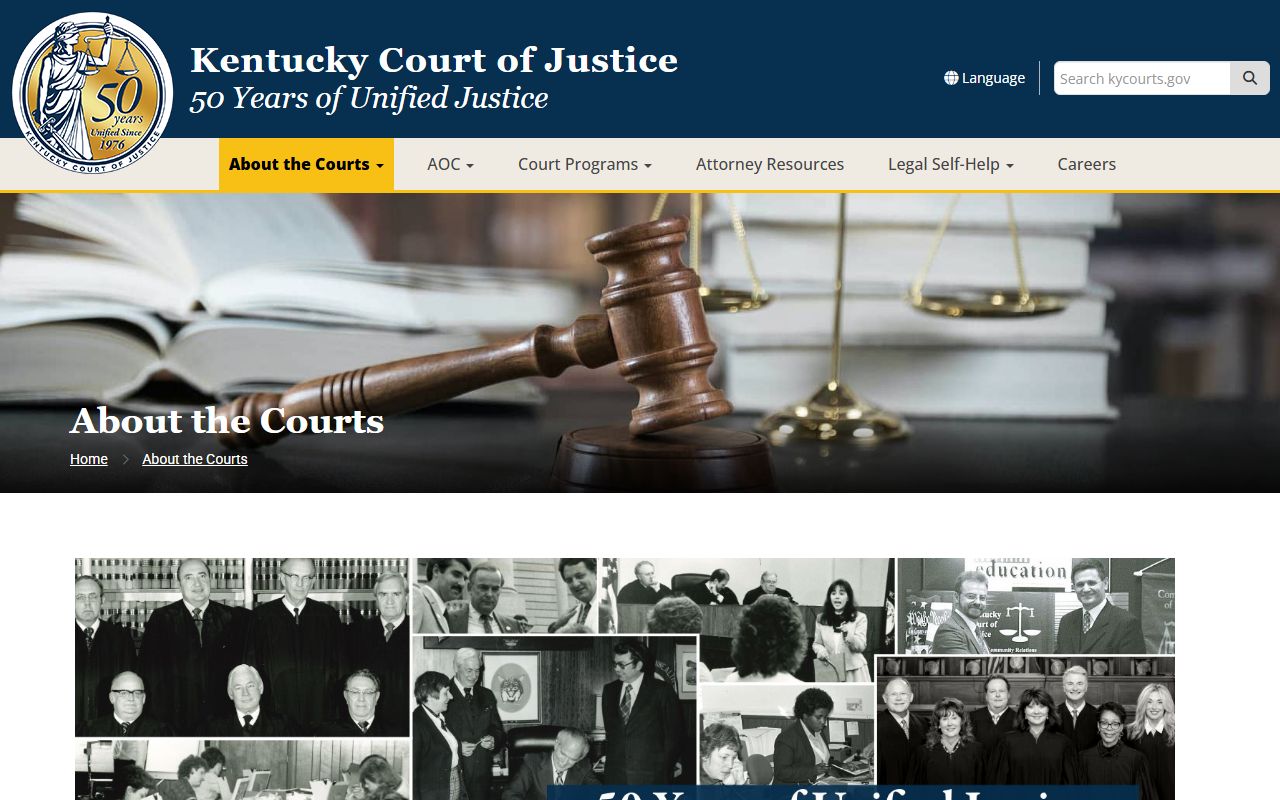 Bullitt County court records Kentucky court system overview