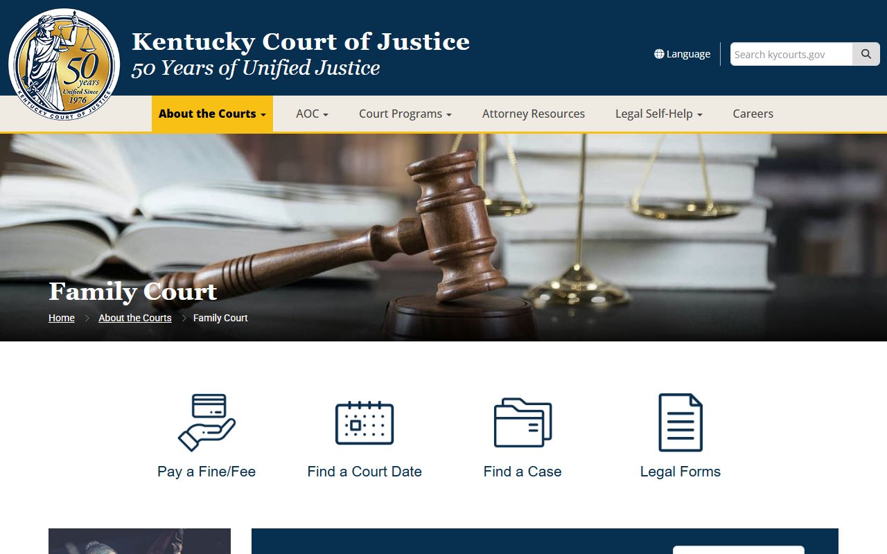 Bullitt County court records Kentucky Family Court overview