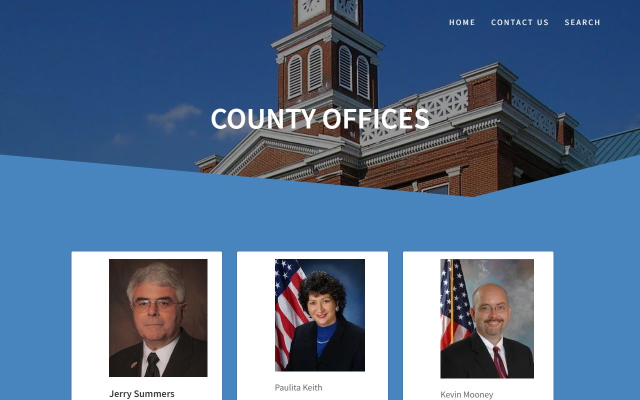 Bullitt County court records county offices listing